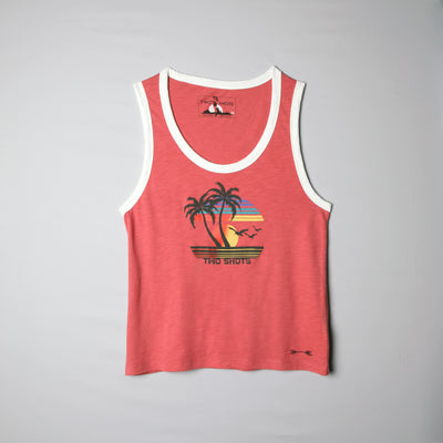 Paris Bi Red Desert / White Sand Art – Sunset